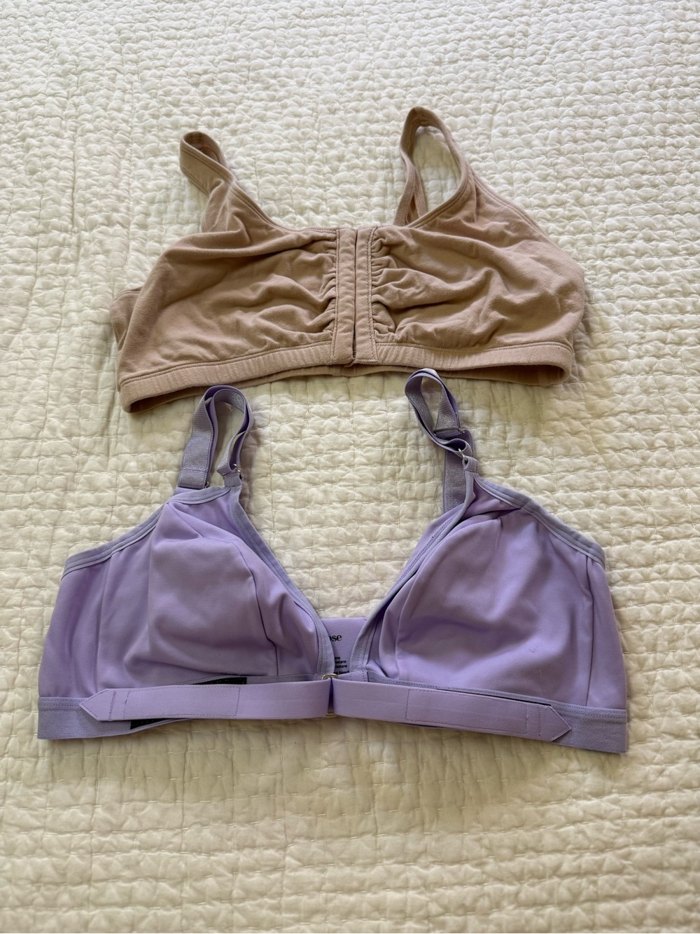 Recovery bras